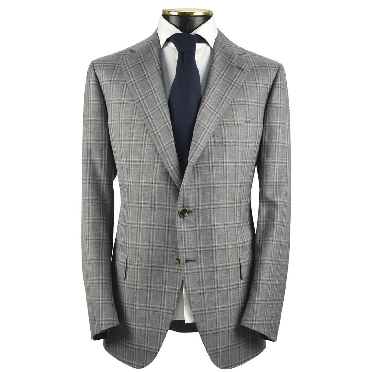 Cesare Attolini CESARE ATTOLINI Multicolor Wool Silk Linen Blazer Multicolor 000