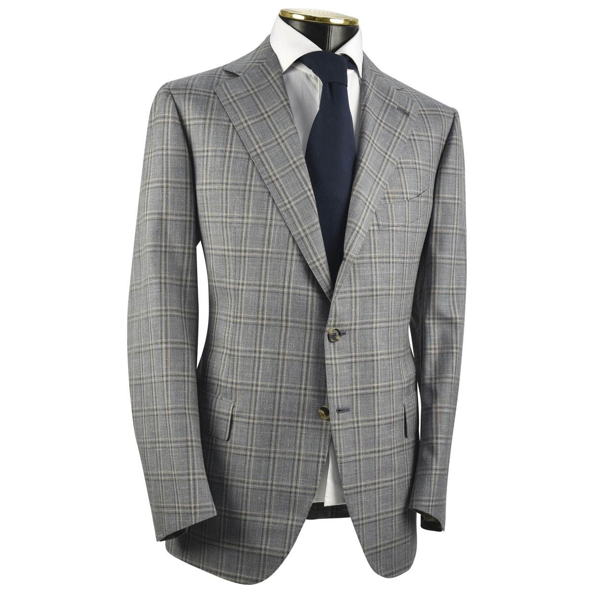Cesare Attolini CESARE ATTOLINI Multicolor Wool Silk Linen Blazer Multicolor 001