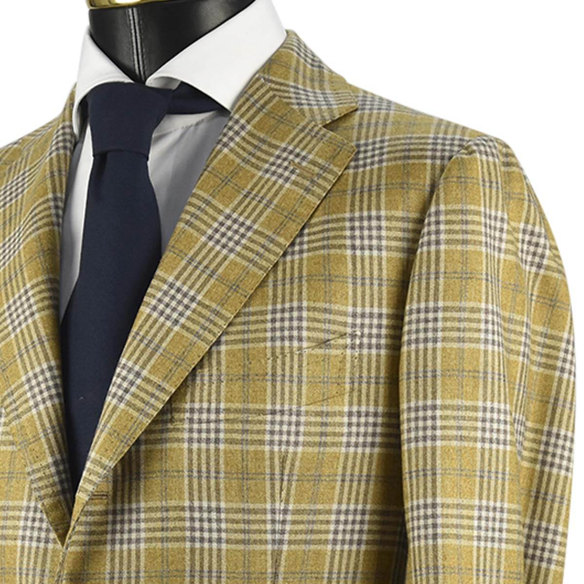 CESARE ATTOLINI Multicolor Silk Cashmere Blazer