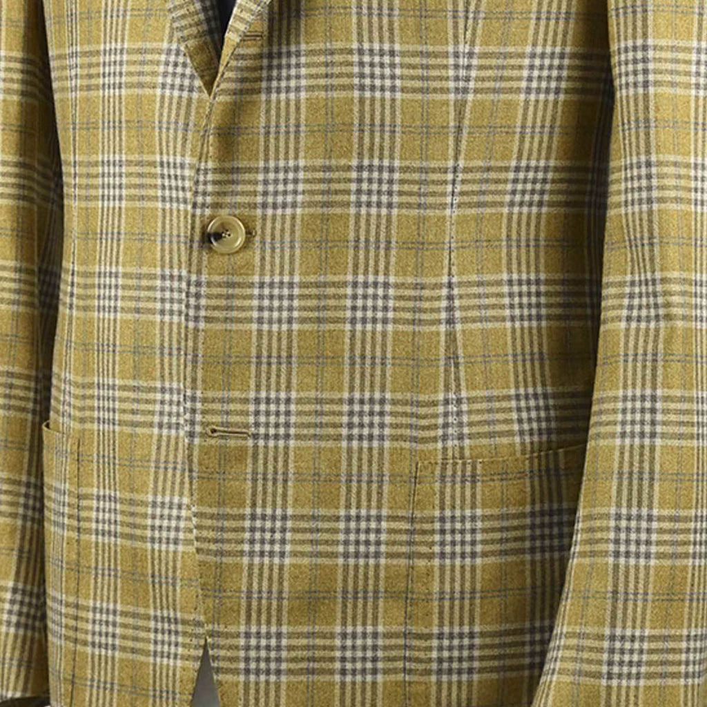 CESARE ATTOLINI Multicolor Silk Cashmere Blazer