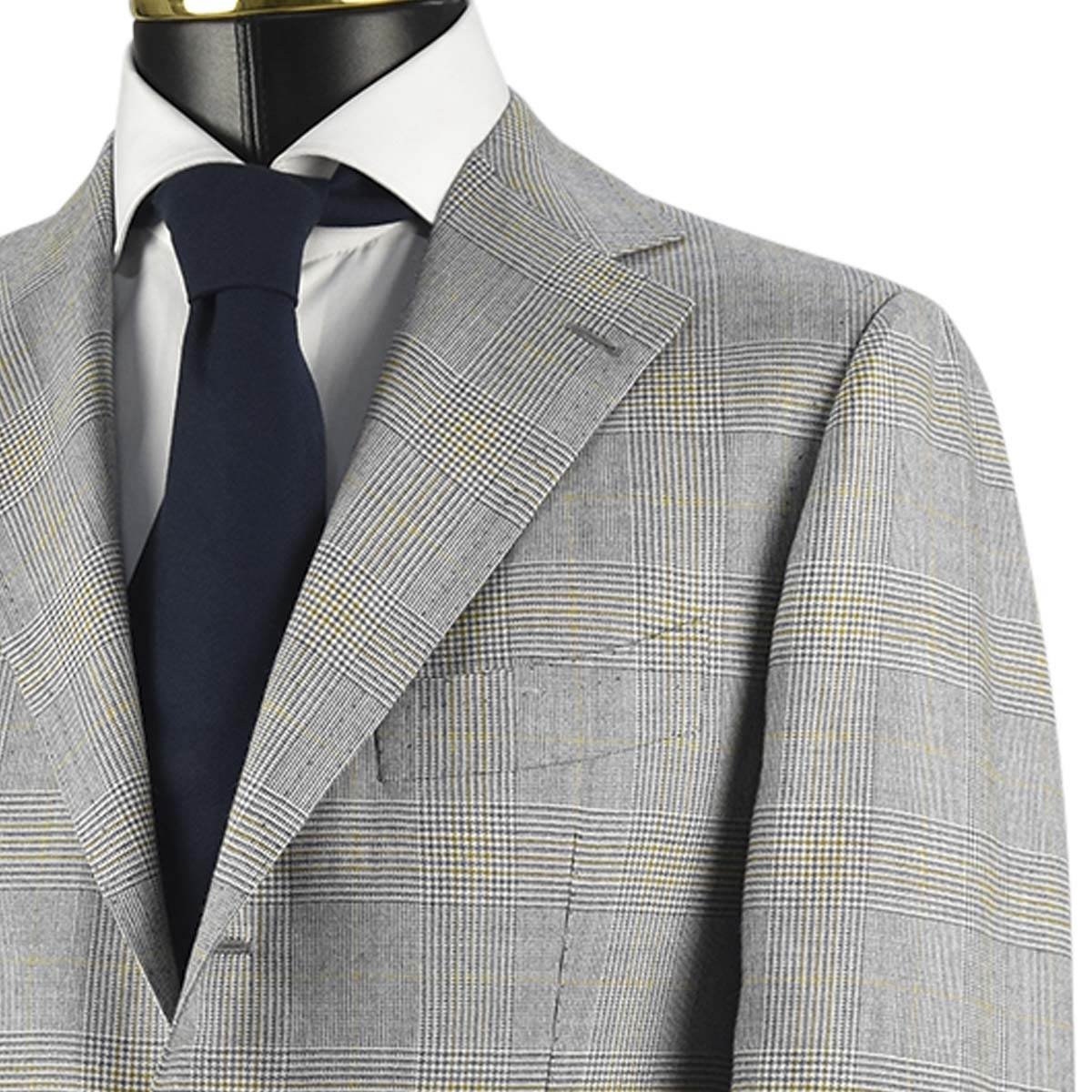 CESARE ATTOLINI Multicolor Cashmere Linen Blazer