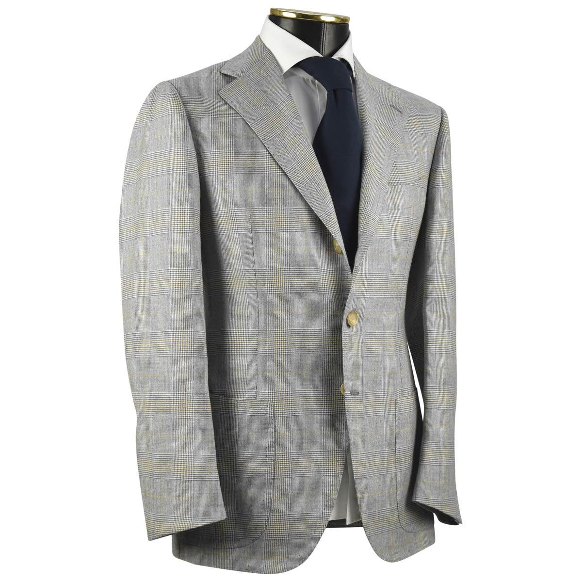 CESARE ATTOLINI Multicolor Cashmere Linen Blazer