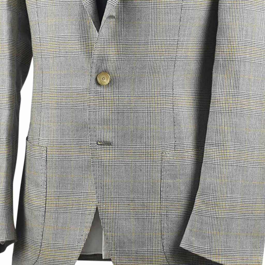 CESARE ATTOLINI Multicolor Cashmere Linen Blazer
