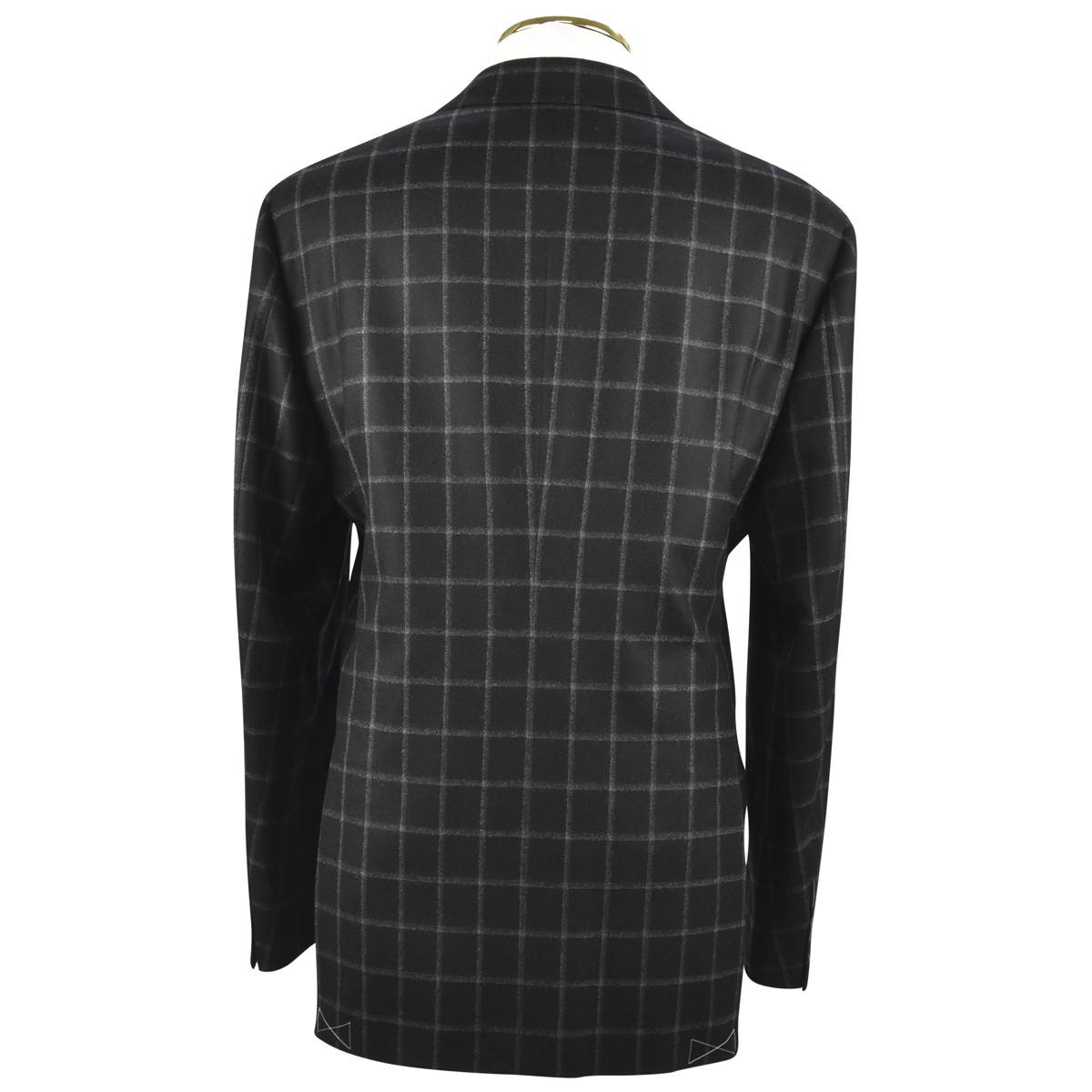 CESARE ATTOLINI Gray Wool Cashmere Blazer