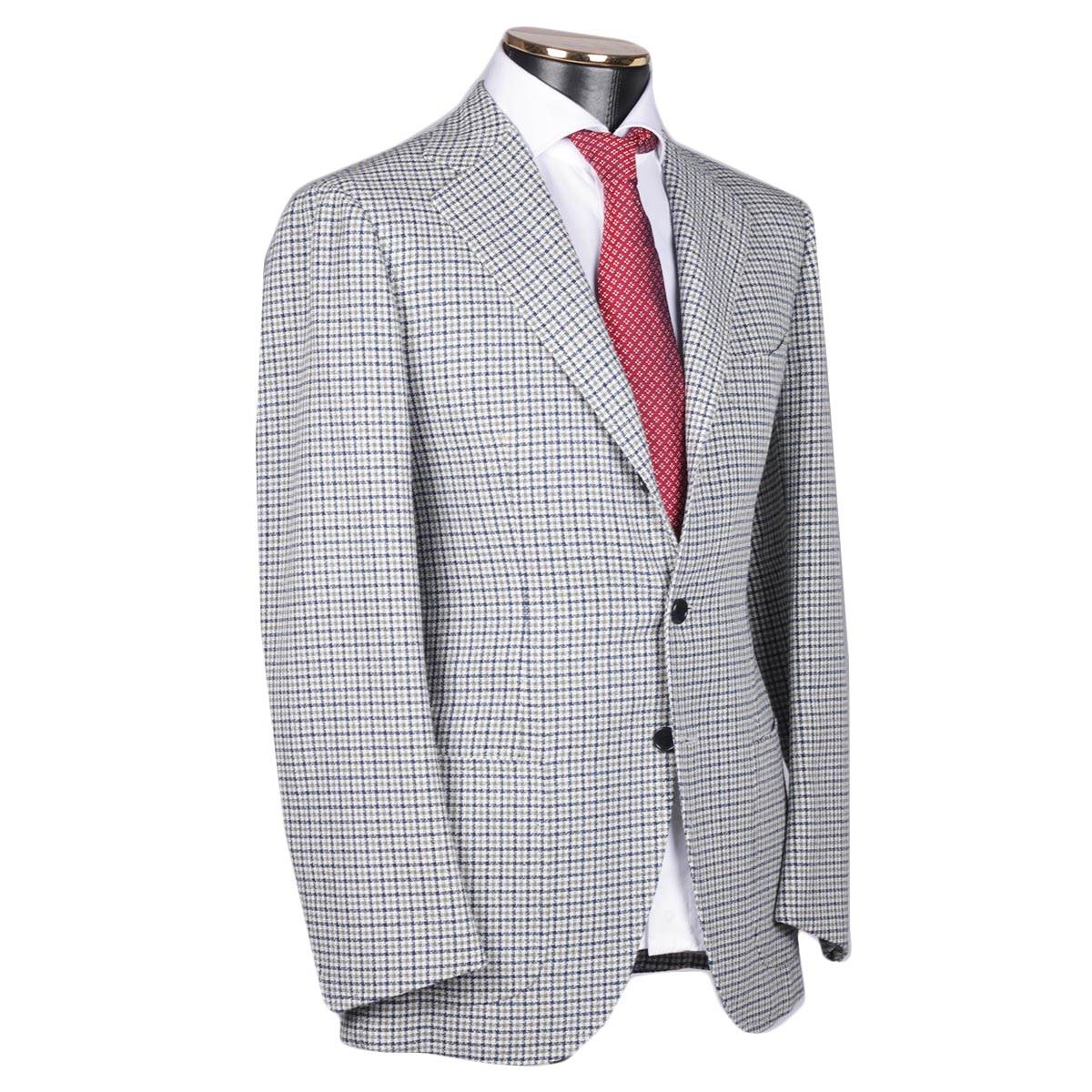 Cesare Attolini CESARE ATTOLINI Multicolor Wool Silk Pa Linen Blazer Multicolor 001
