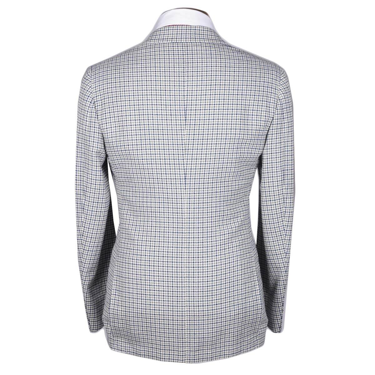 CESARE ATTOLINI Multicolor Wool Silk Pa Linen Blazer