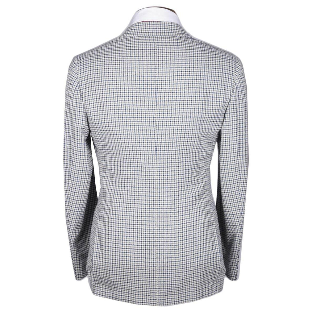 CESARE ATTOLINI Multicolor Wool Silk Pa Linen Blazer