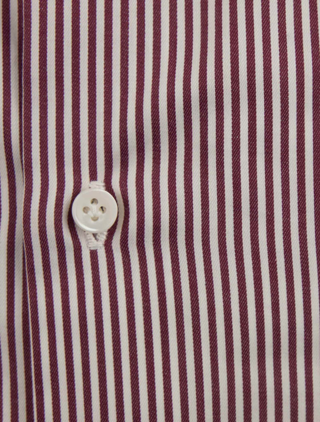 Luigi Borrelli Brown White Cotton Shirt