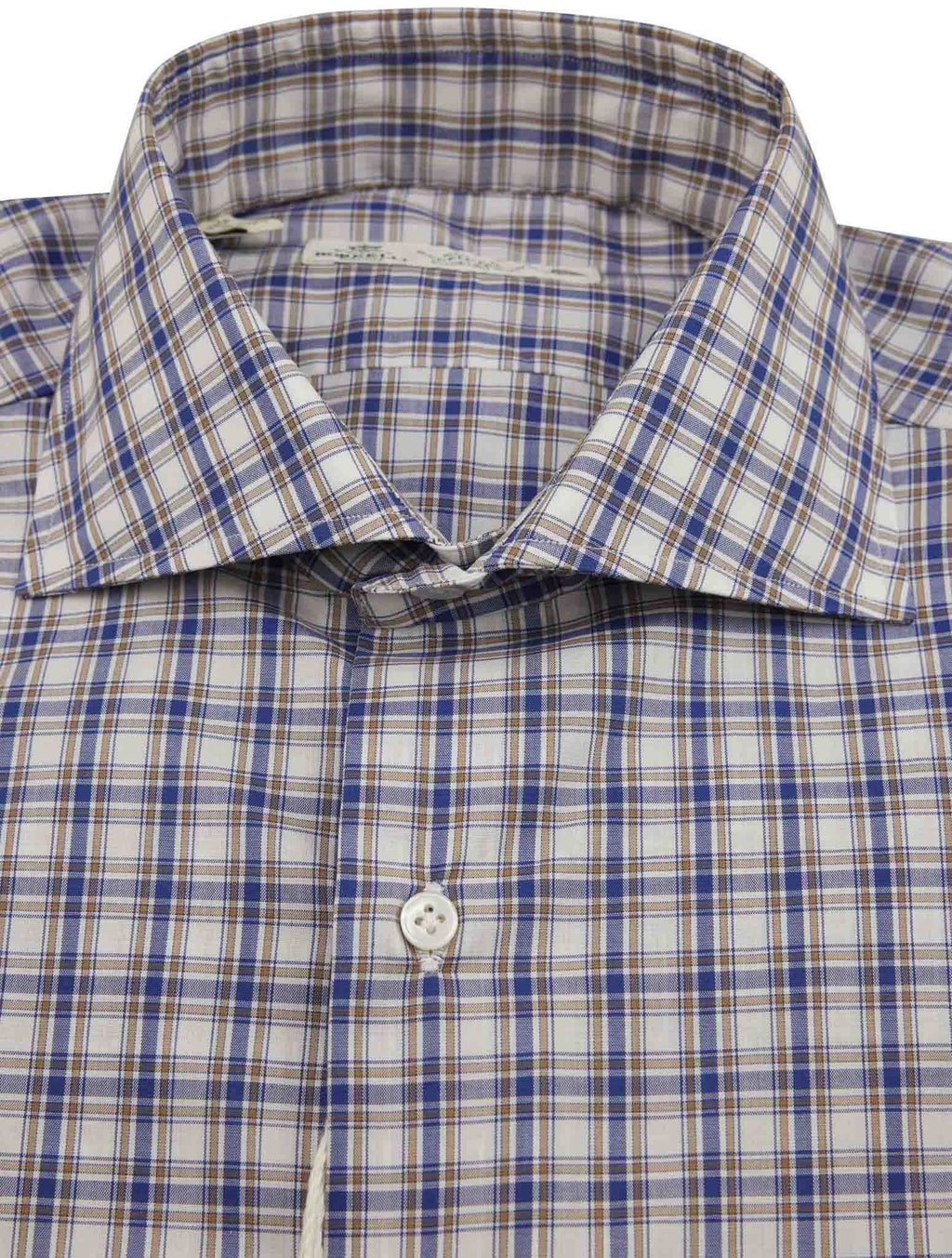 Luigi Borrelli Luigi Borrelli Multicolor Cotton Shirt Super Sakellaridis Exclusive Multicolor 001