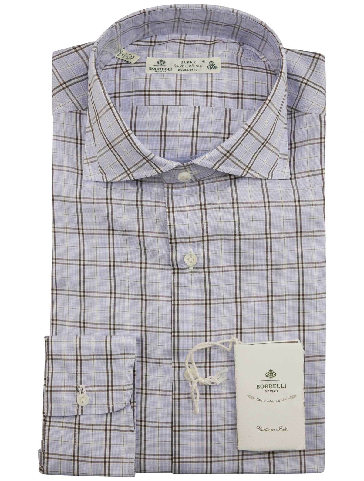 Luigi Borrelli Multicolor Cotton Shirt