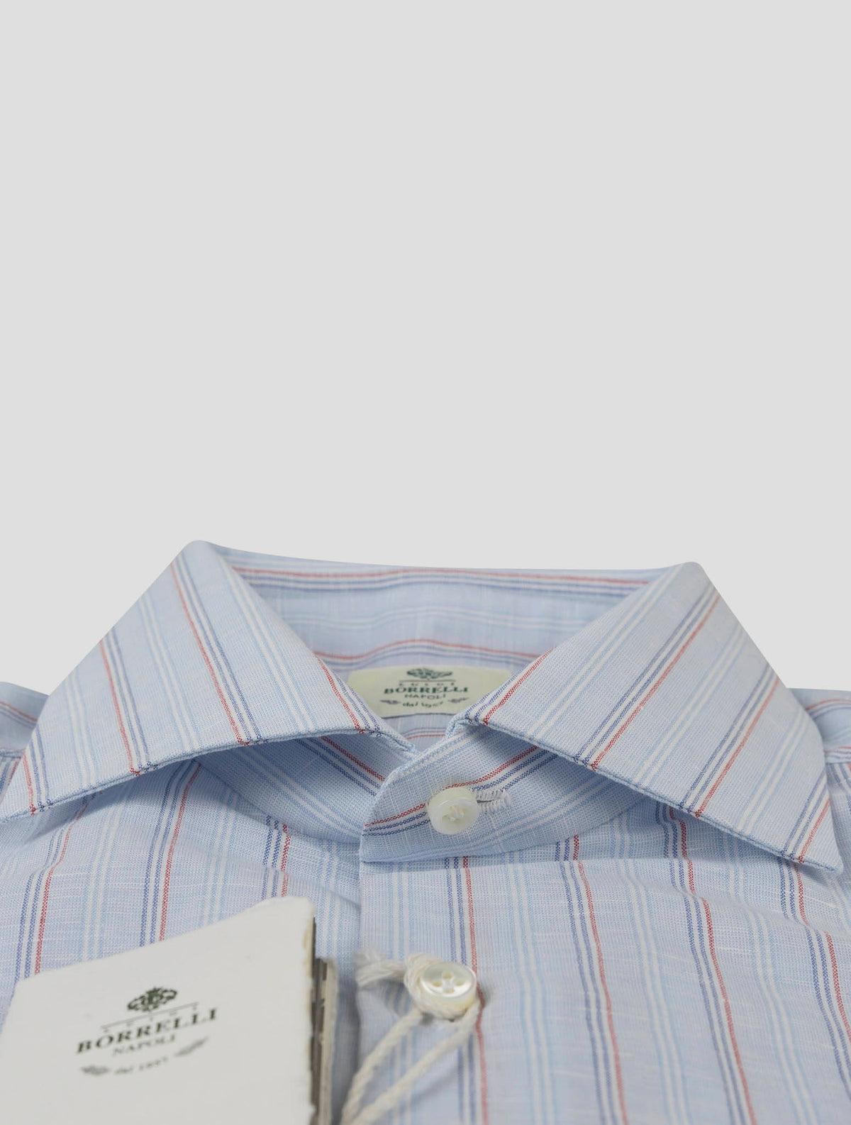 Luigi Borrelli Luigi Borrelli Multicolor Cotton Shirt Multicolor 001