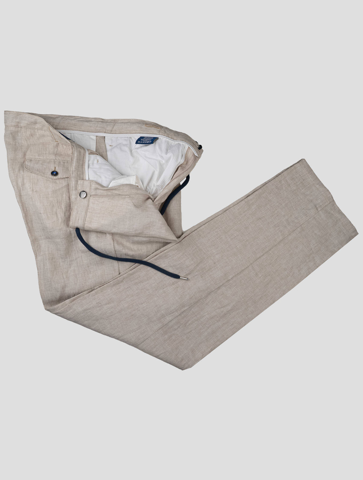 Cesare Attolini Cesare Attolini Beige Linen Pants Beige 001
