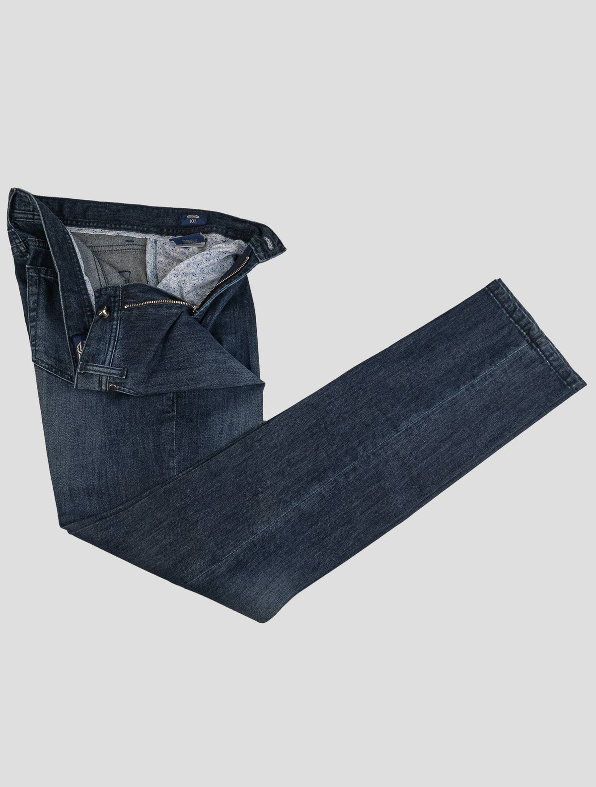 Cesare Attolini Cesare Attolini Blue Cotton Ea Jeans Blue 001