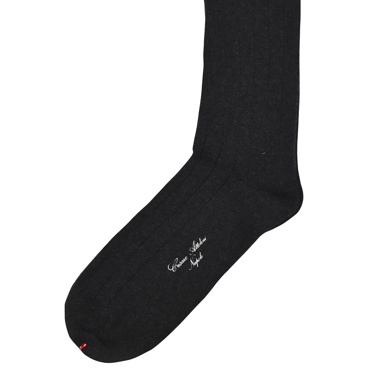 Cesare Attolini CESARE ATTOLINI Gray Cashmere Lycra Socks Gray 000