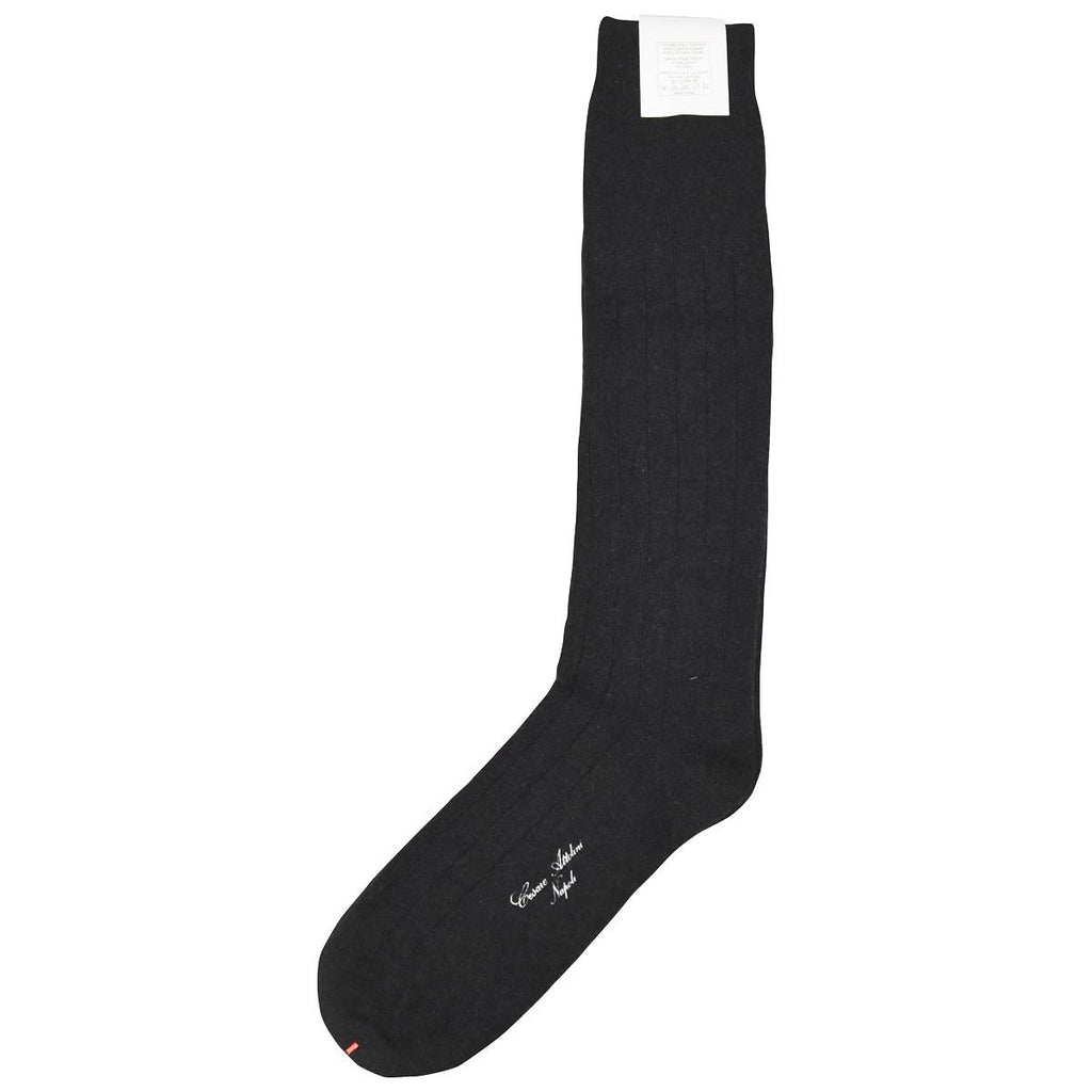 Cesare Attolini CESARE ATTOLINI Gray Cashmere Lycra Socks Gray 001