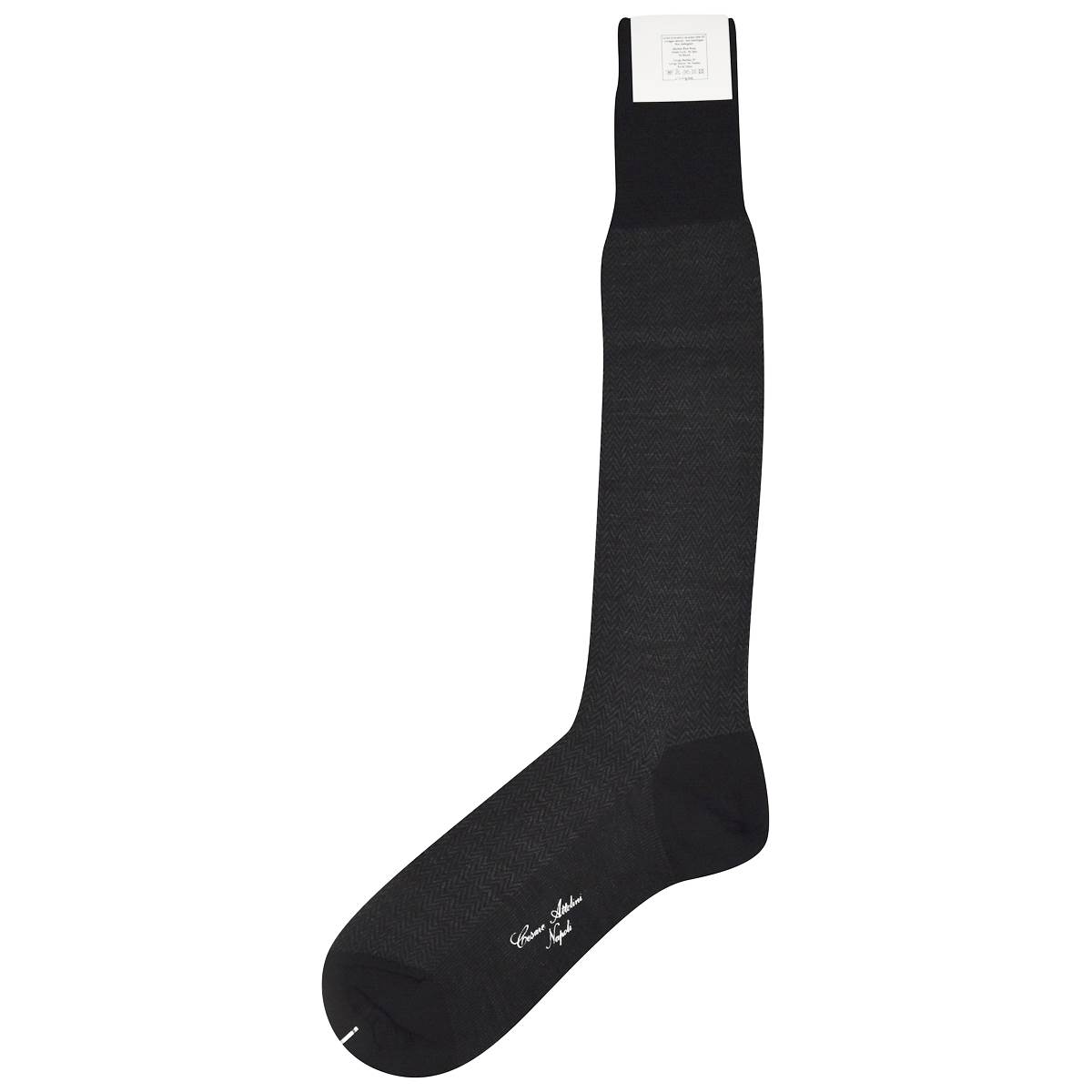 CESARE ATTOLINI Gray Virgin Wool Socks