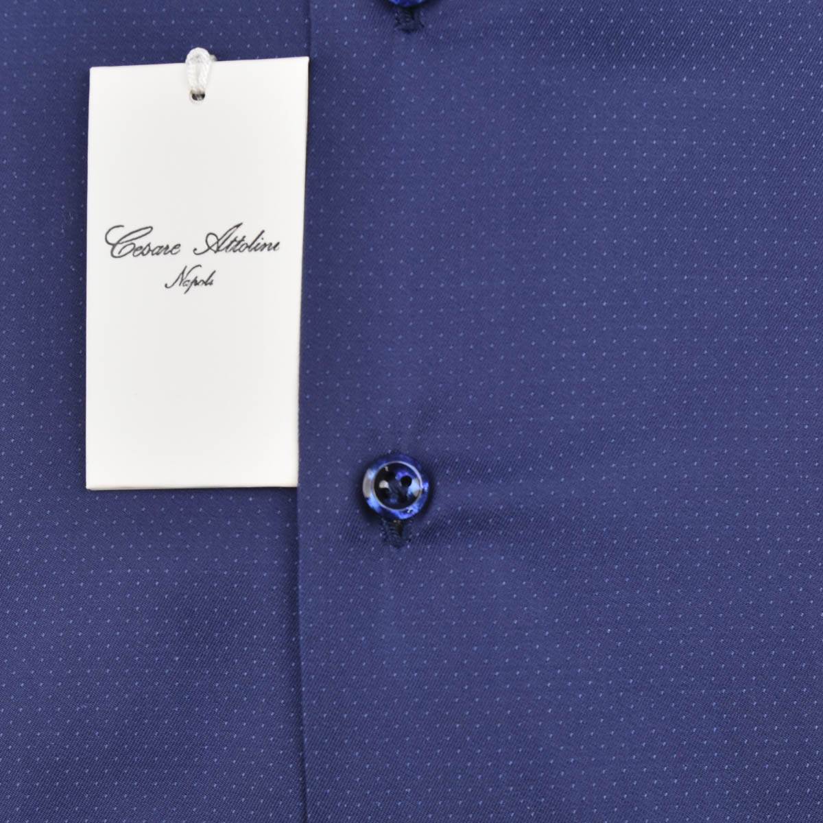 Cesare Attolini CESARE ATTOLINI Blue Cotton Shirt Blue 001