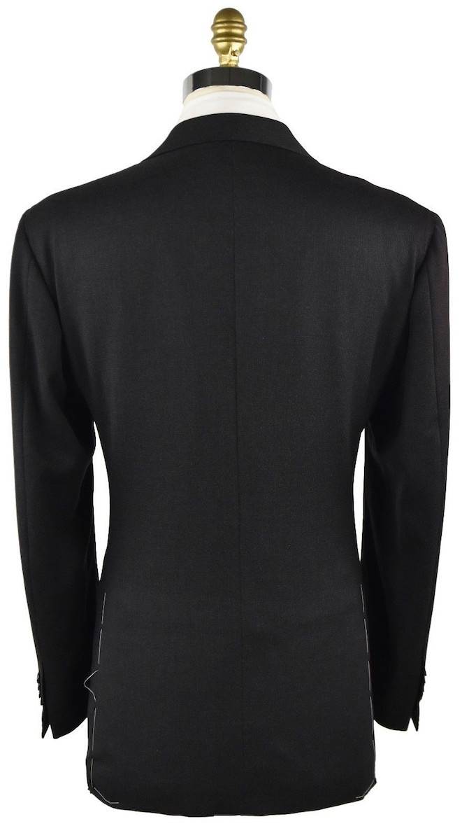 CESARE ATTOLINI Dark Gray Lambswool Blazer