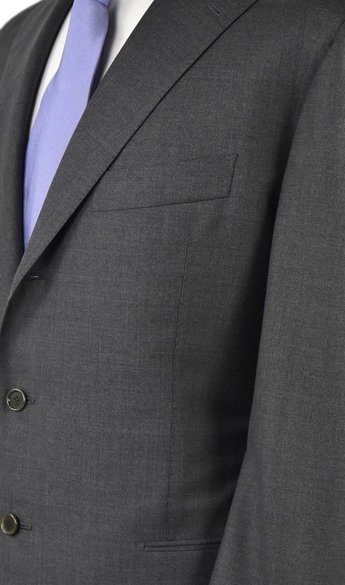 CESARE ATTOLINI Gray Wool 140's Suit