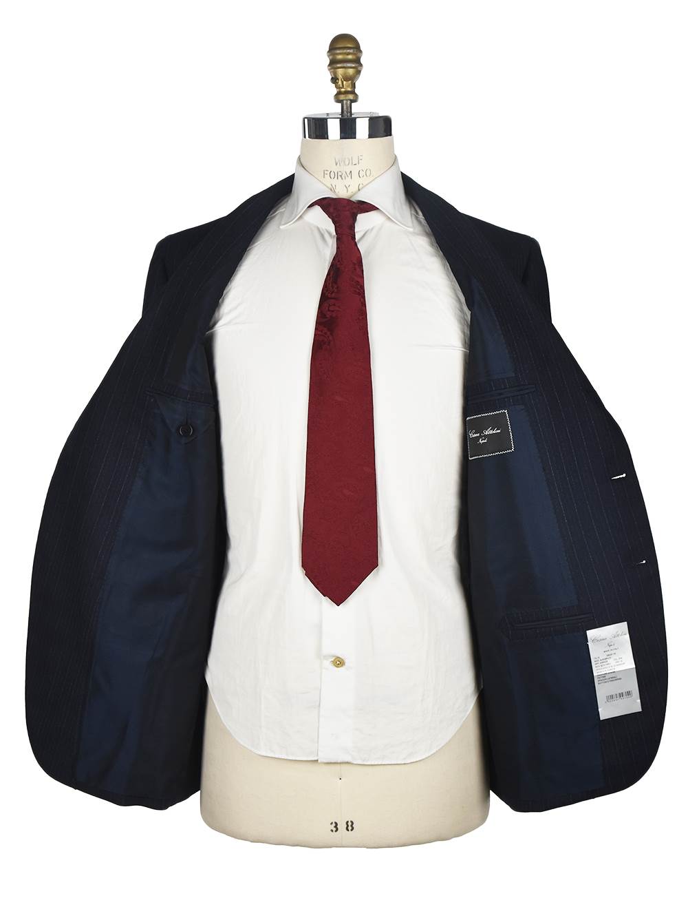 Cesare Attolini Blue Wool Suit