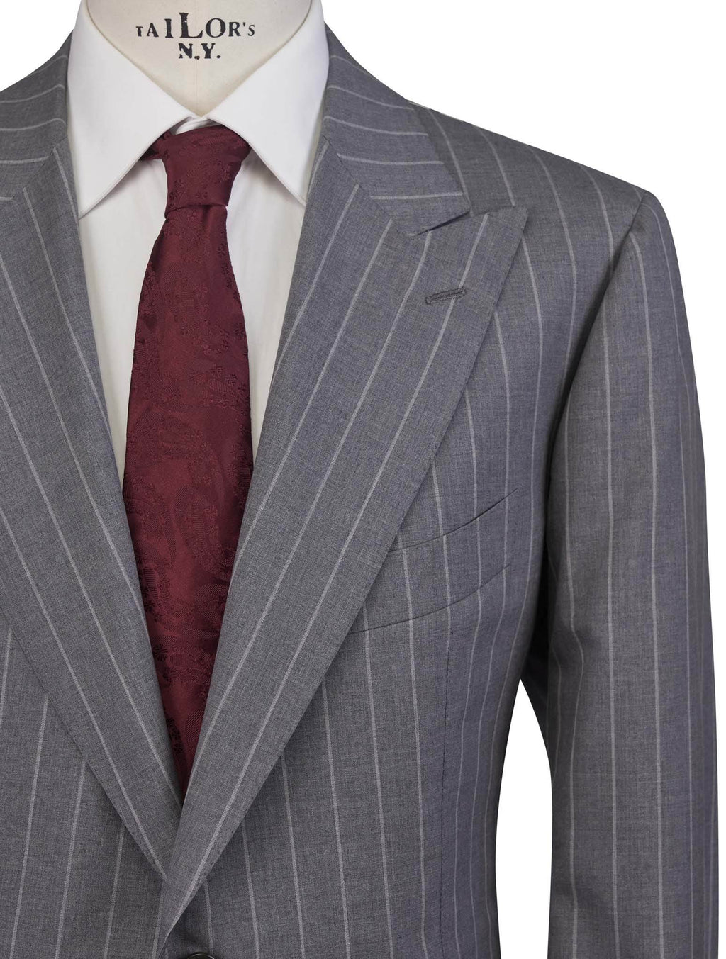 Cesare Attolini Gray Wool Suit