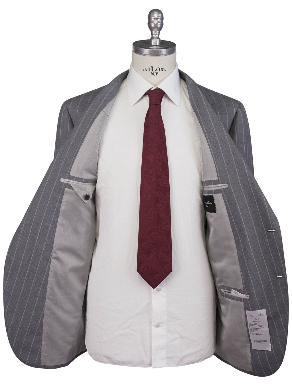 Cesare Attolini Gray Wool Suit