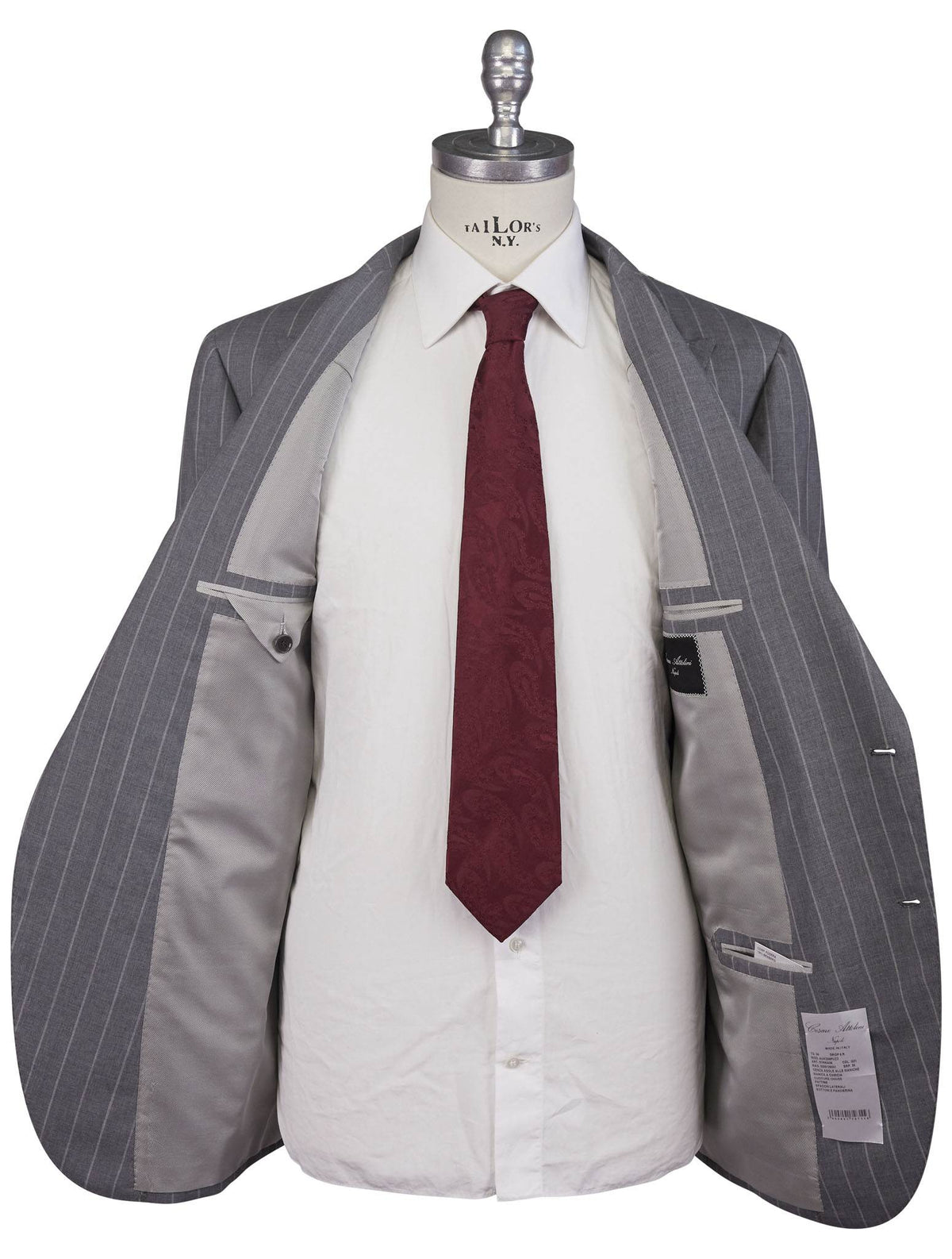 Cesare Attolini Gray Wool Suit
