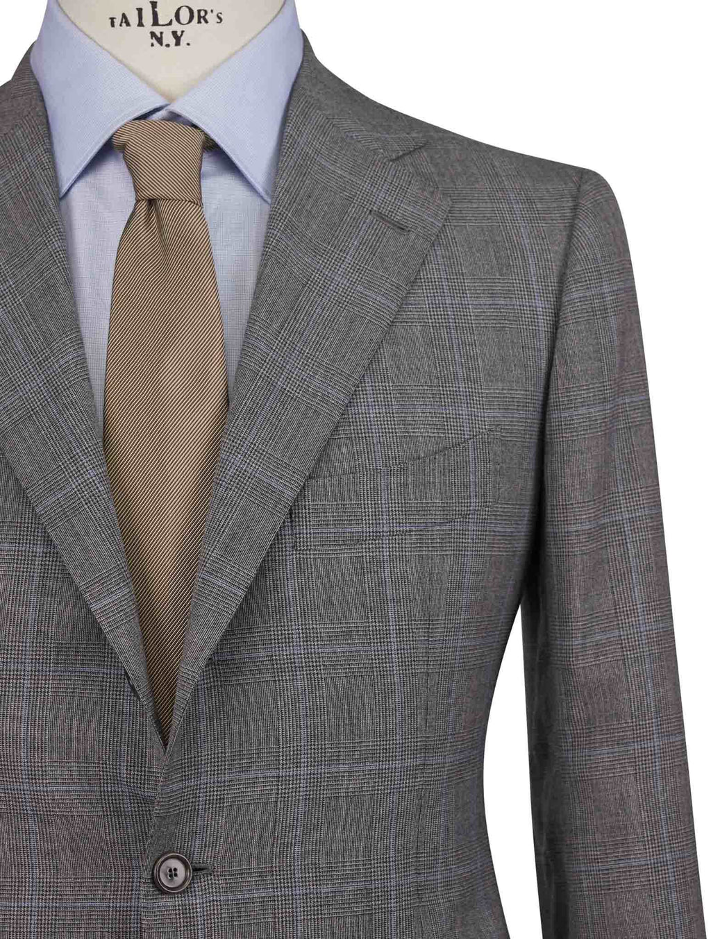 Cesare Attolini Gray Wool Suit
