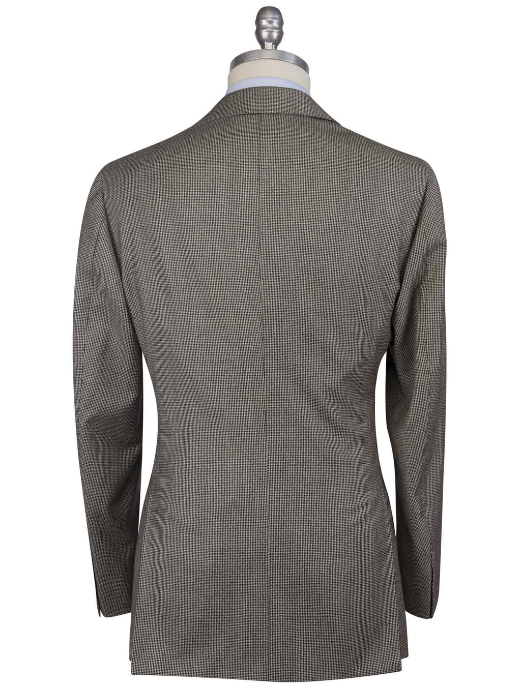 Cesare Attolini Black White Wool 150's Suit