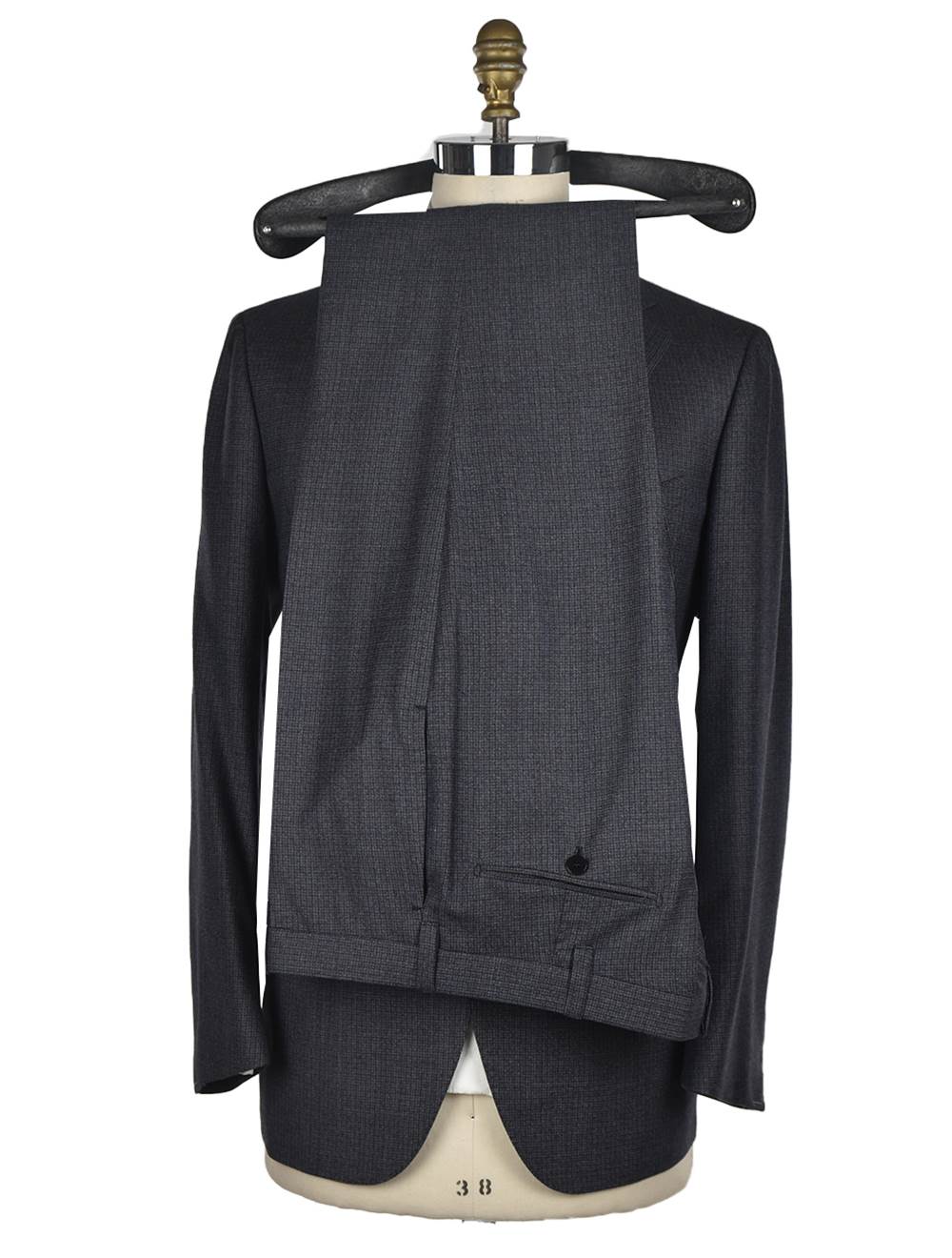 Cesare Attolini Multicolor Wool Silk Suit