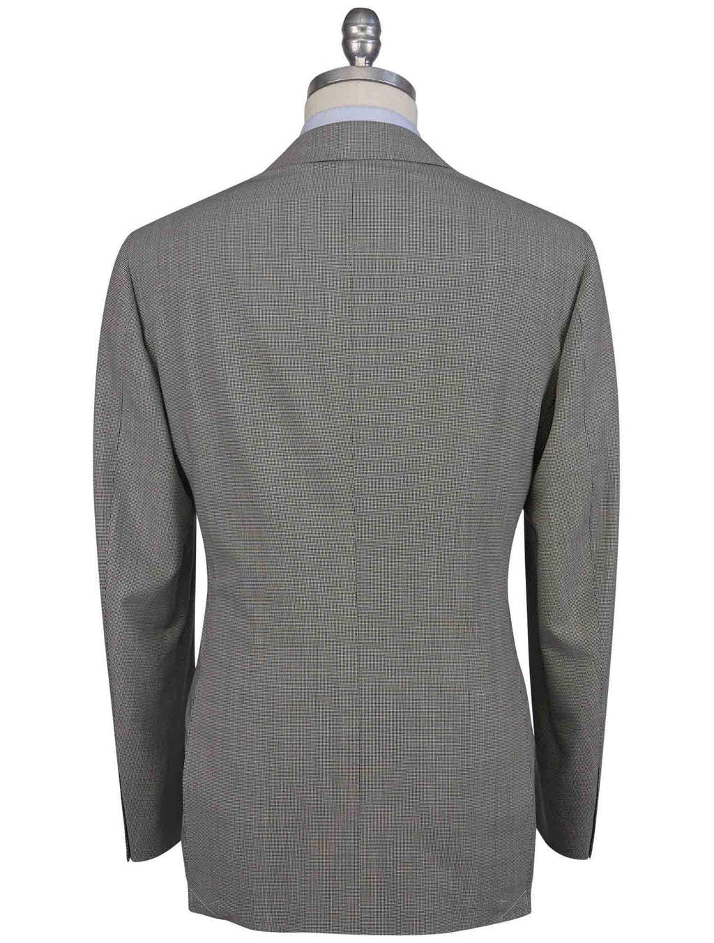 Cesare Attolini Black White Wool 130'S Suit