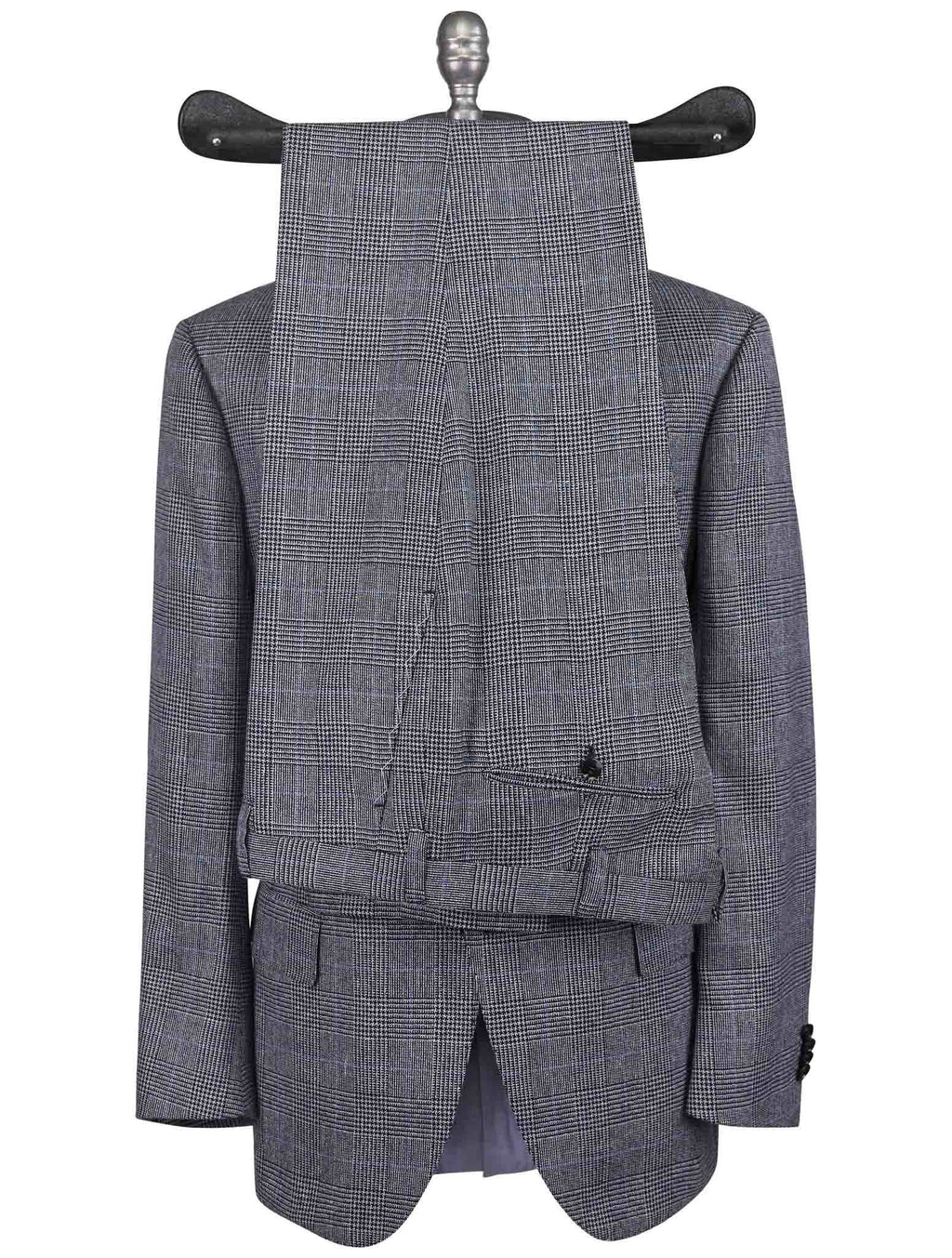 Cesare Attolini Gray Wool Linen Silk Suit