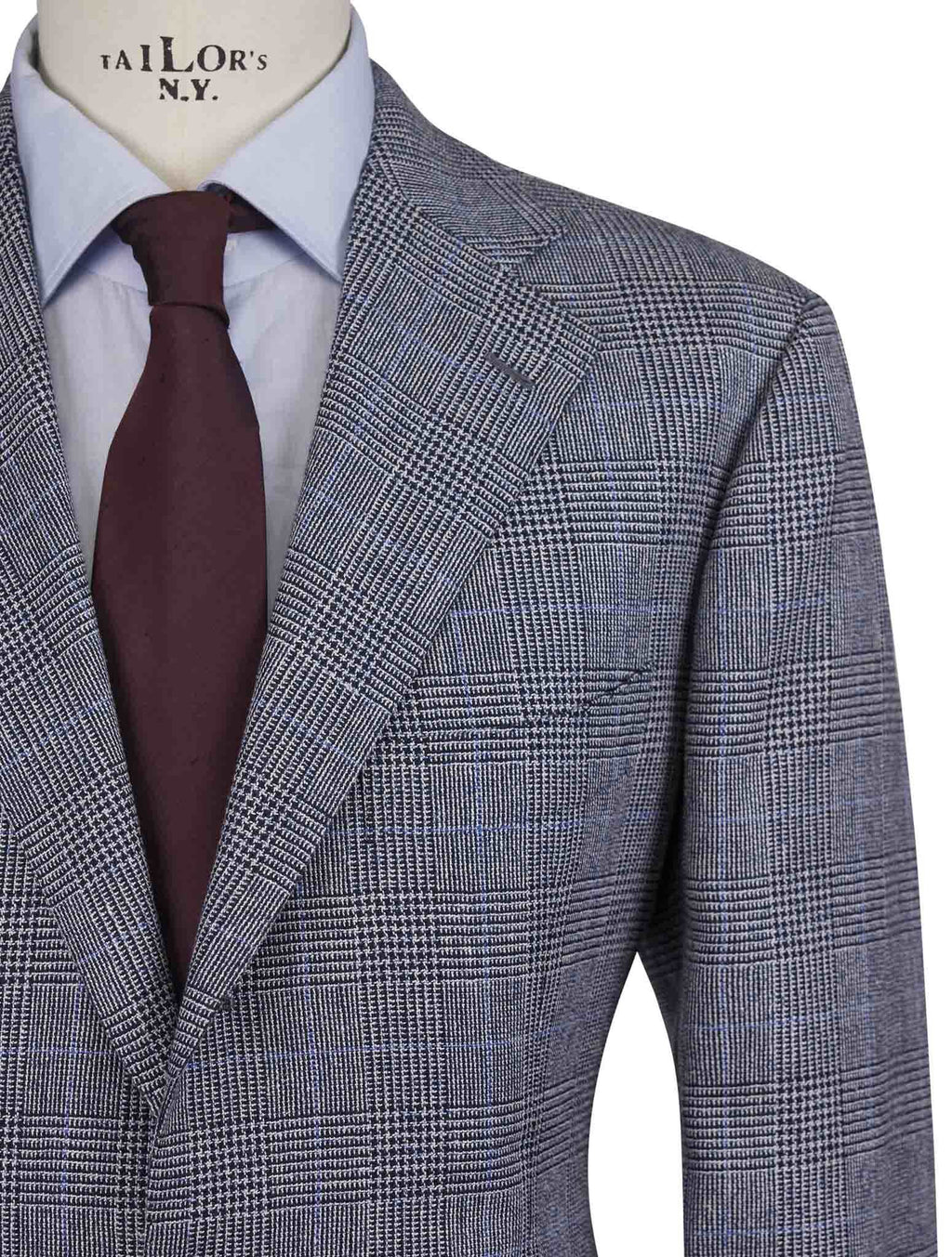 Cesare Attolini Gray Wool Linen Silk Suit