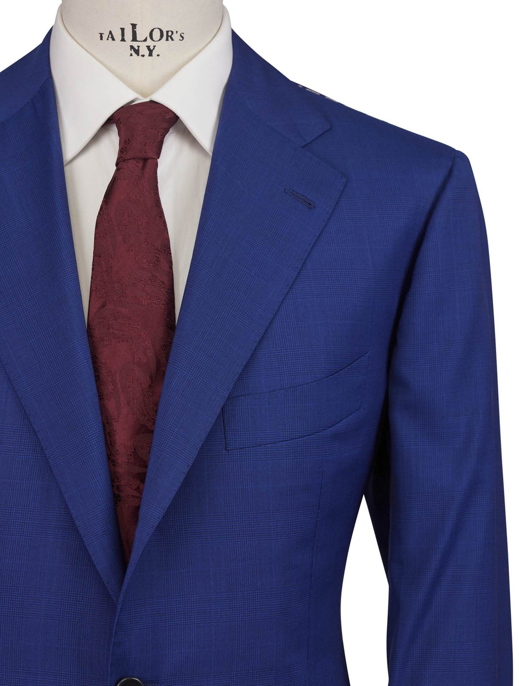 Cesare Attolini Blue Wool Suit