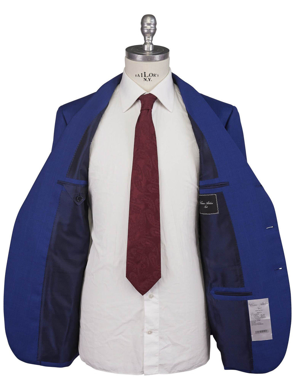 Cesare Attolini Blue Wool Suit