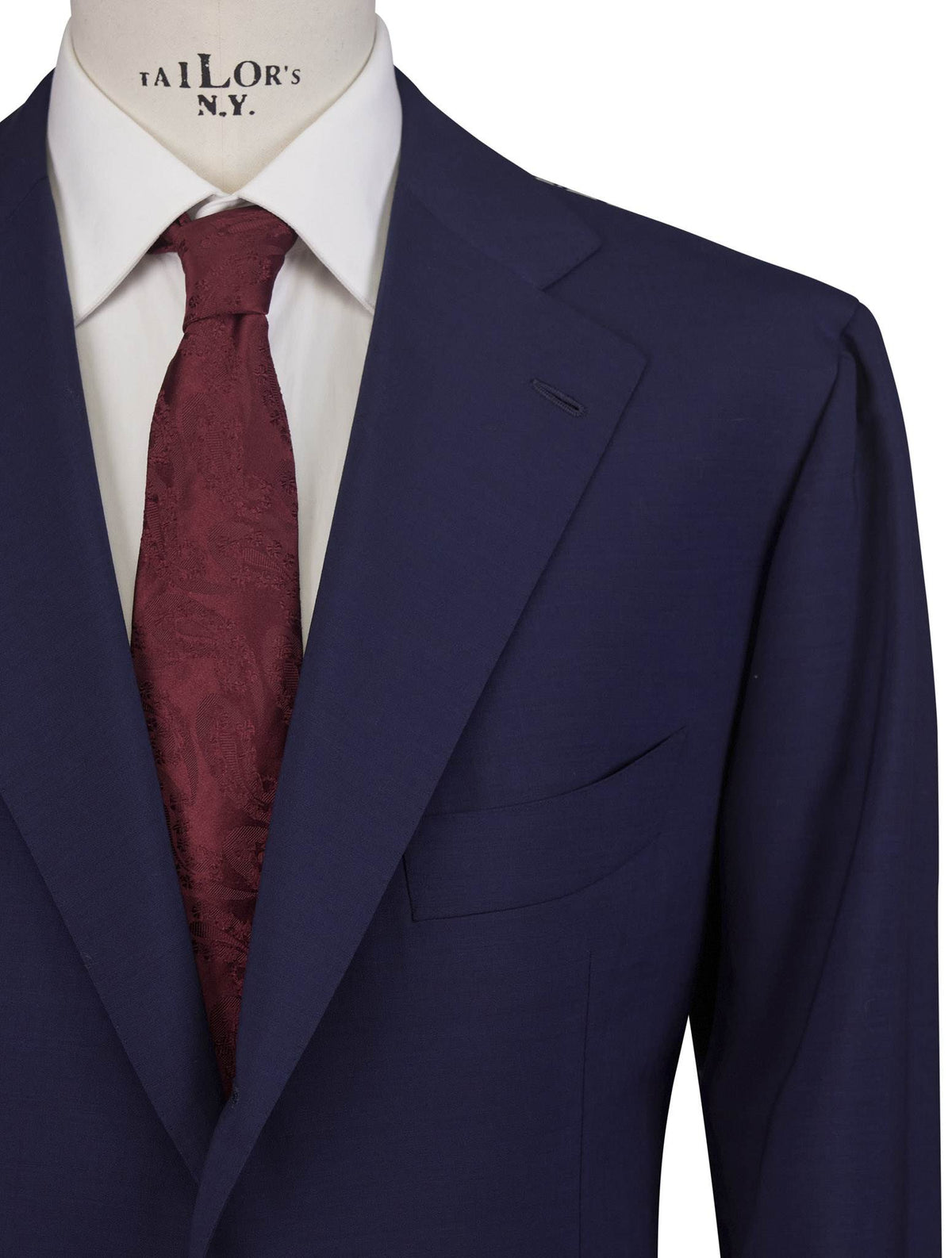 Cesare Attolini Blue Wool Suit