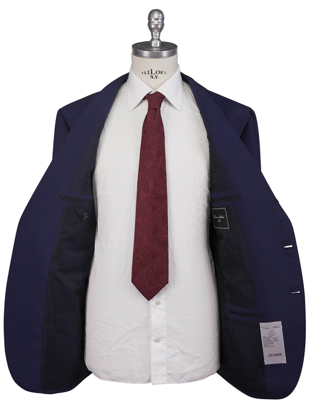Cesare Attolini Blue Wool Suit