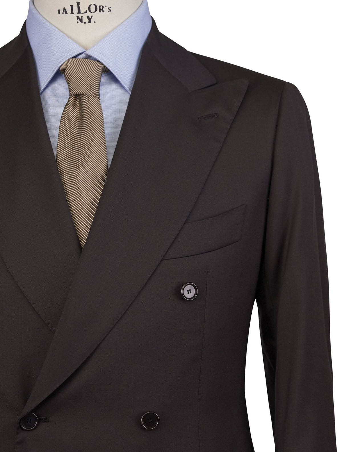 Cesare Attolini Brown Wool 150's Suit