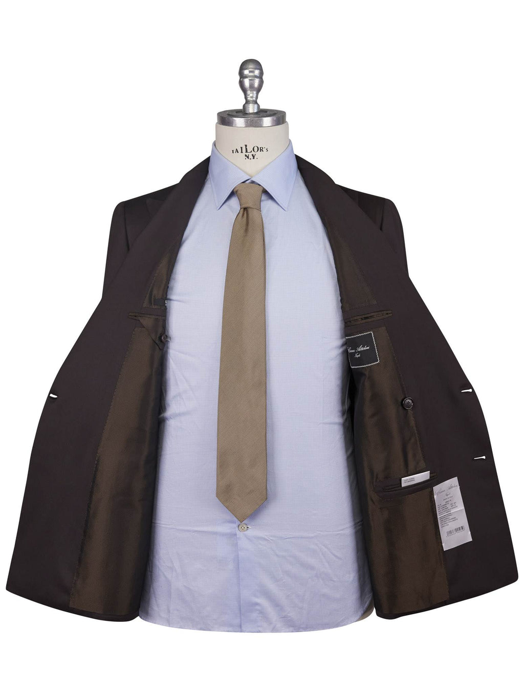 Cesare Attolini Brown Wool 150's Suit
