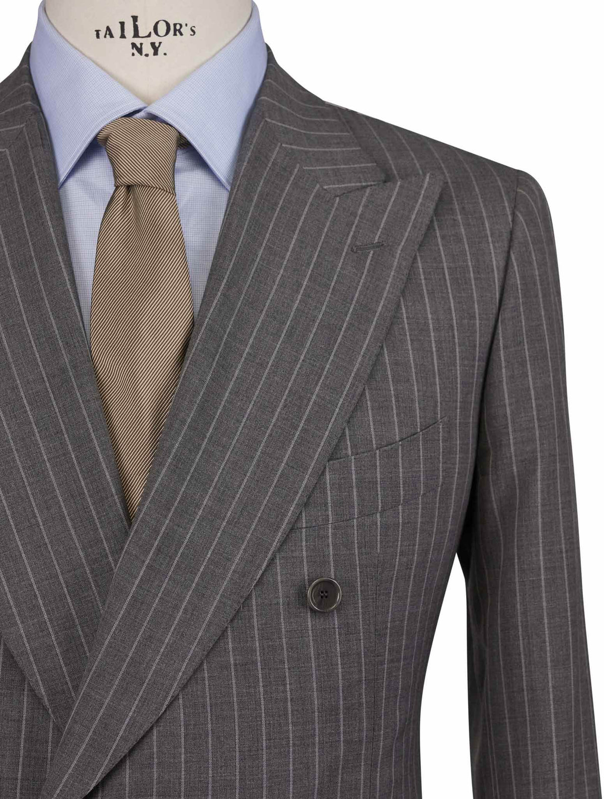 Cesare Attolini Gray Wool Suit