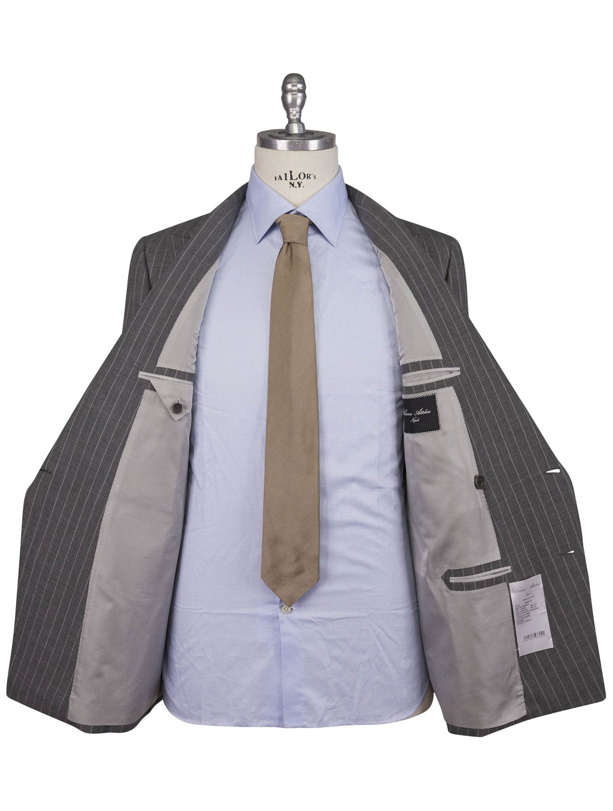 Cesare Attolini Gray Wool Suit