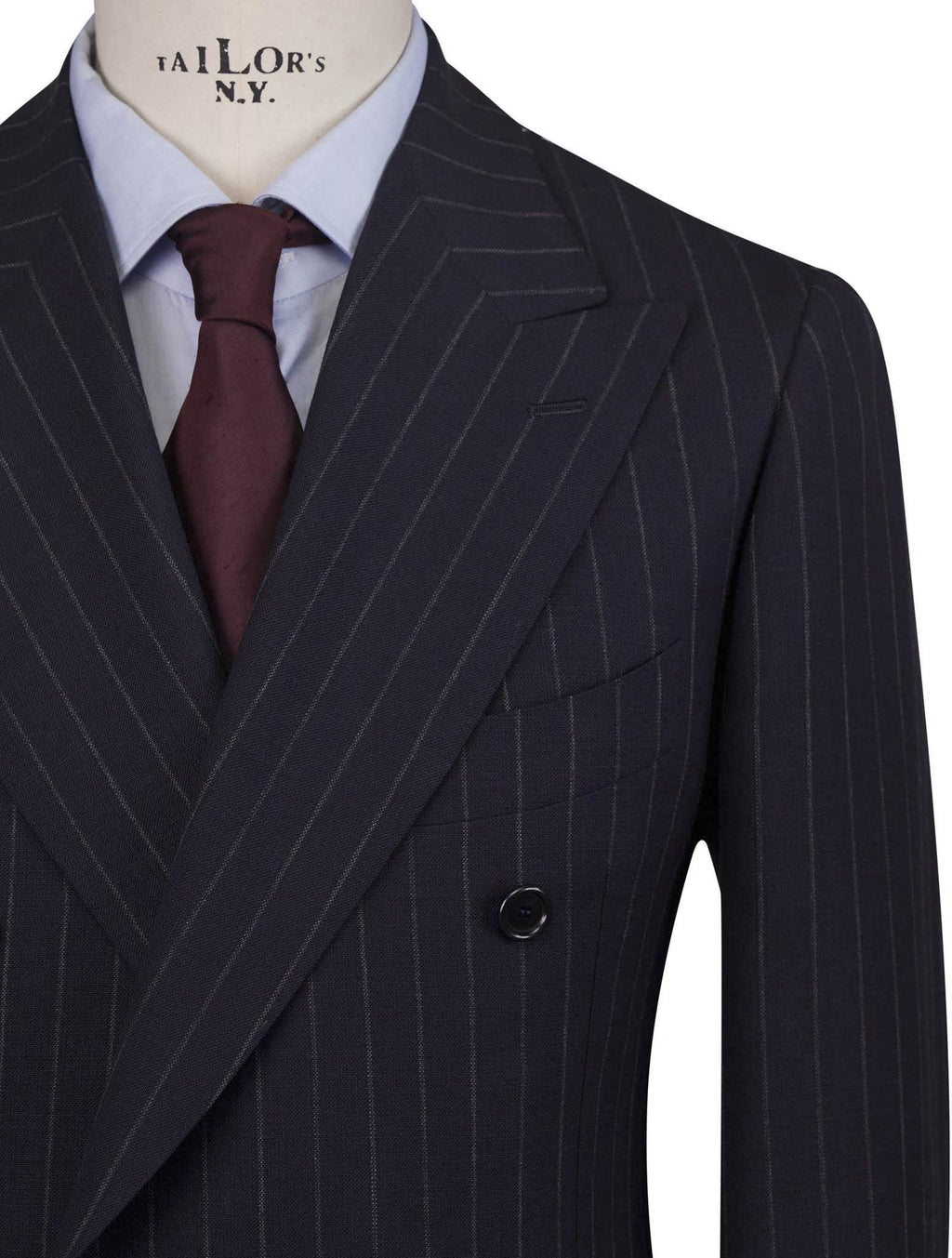 Cesare Attolini Blue Wool Suit