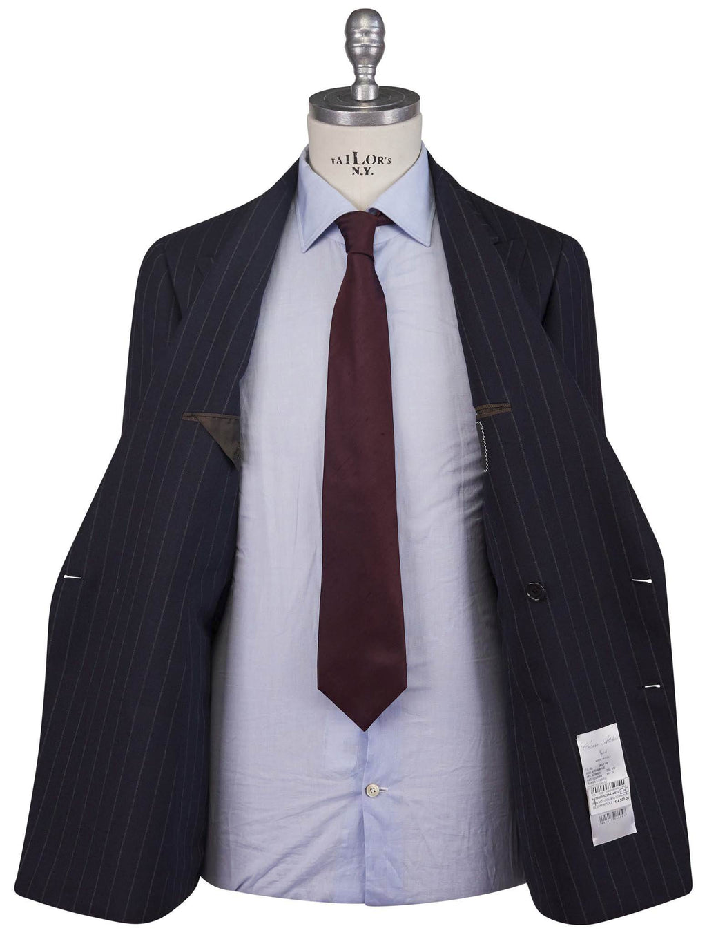 Cesare Attolini Blue Wool Suit