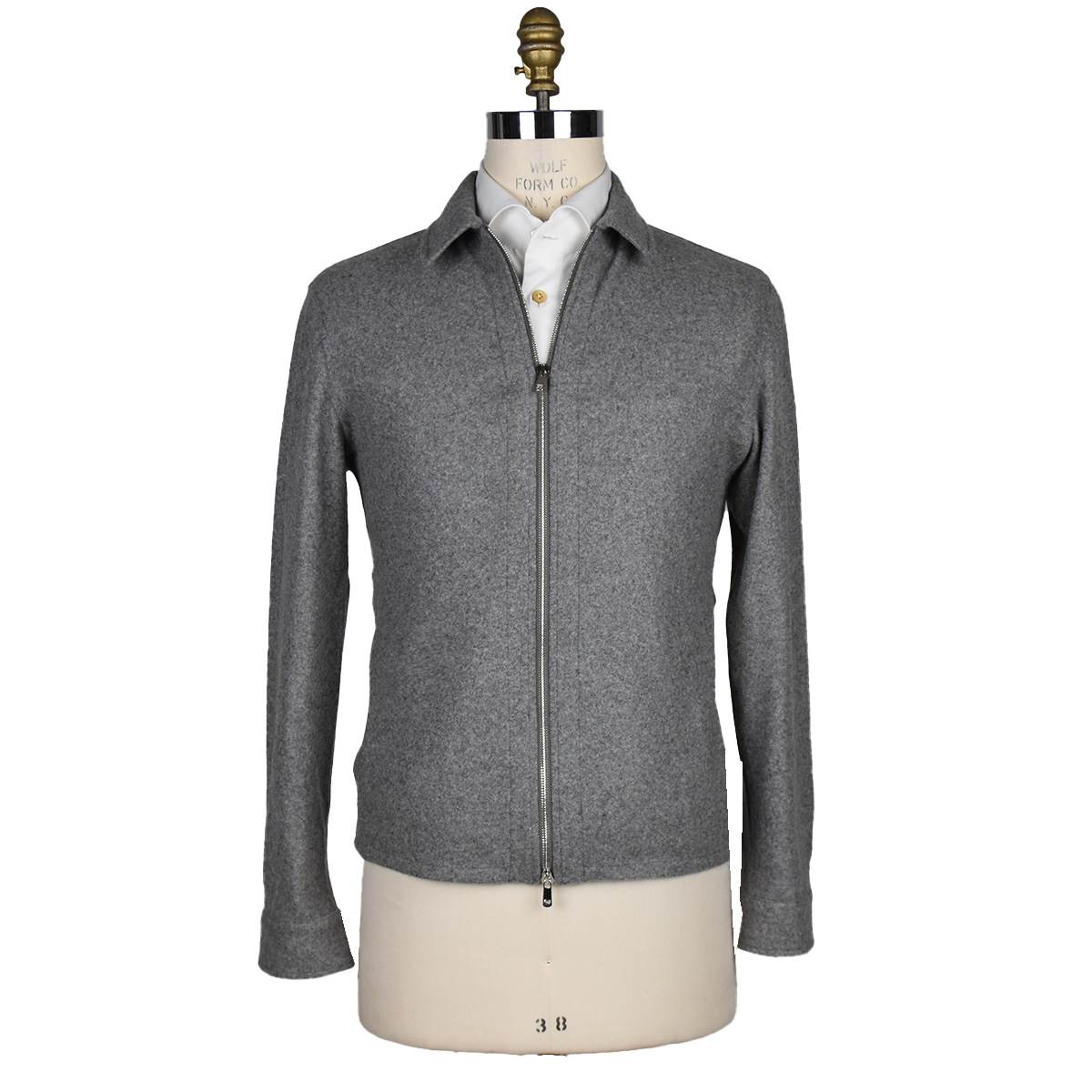 Marco Pescarolo Marco Pescarolo Gray Cashmere Ea Coat Gray 000
