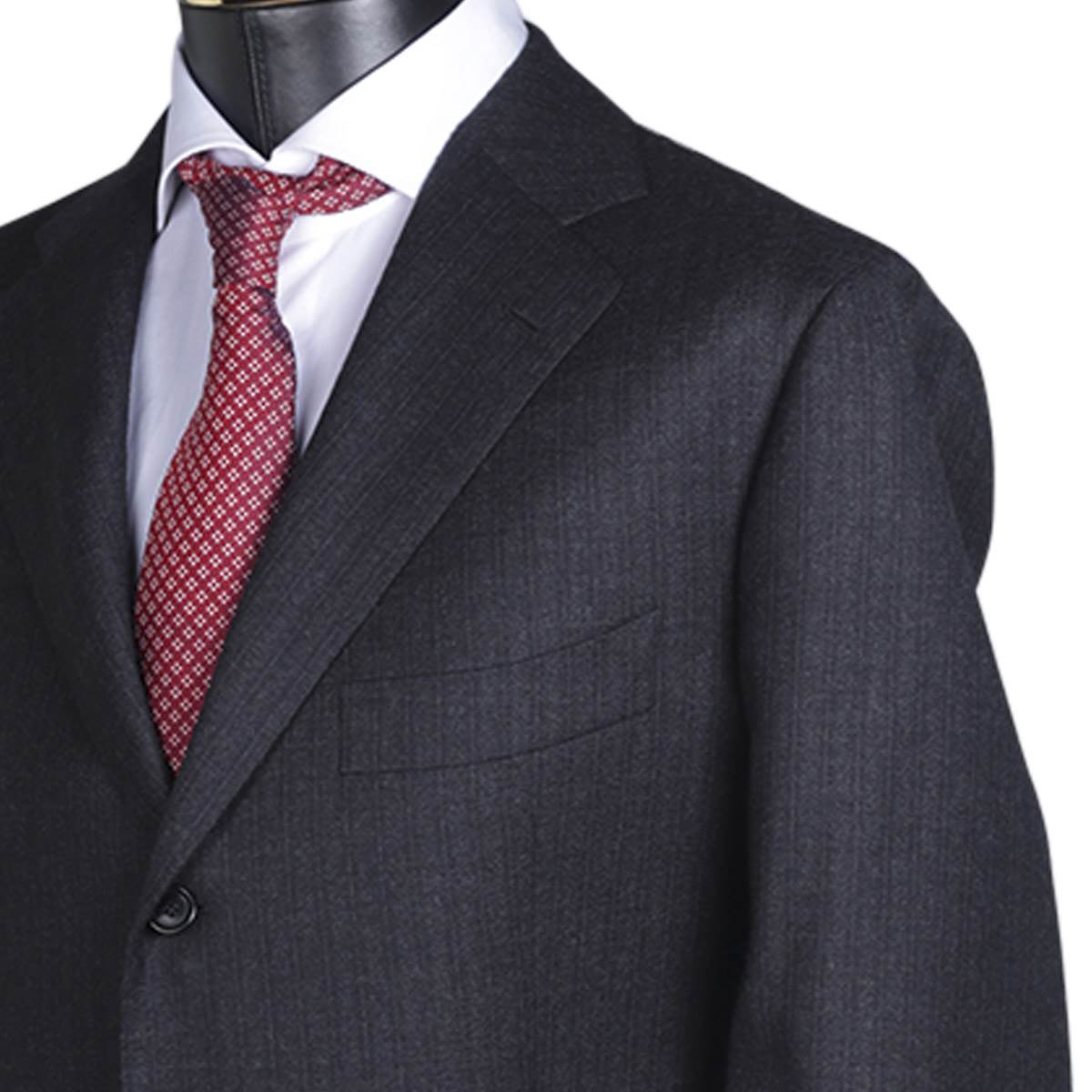 CESARE ATTOLINI Gray Wool Suit