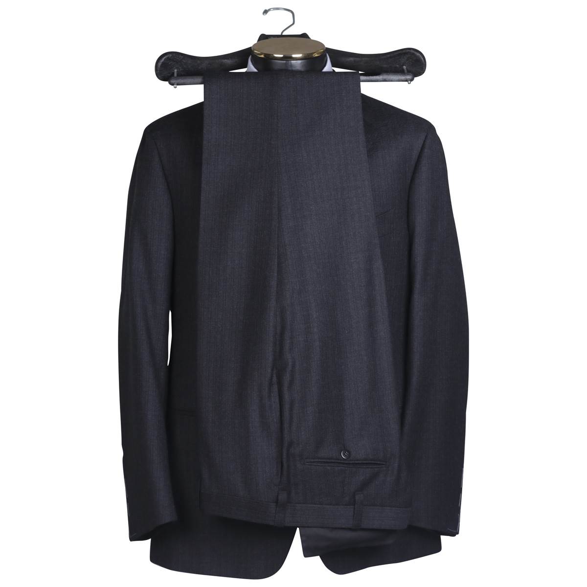 CESARE ATTOLINI Gray Wool Suit
