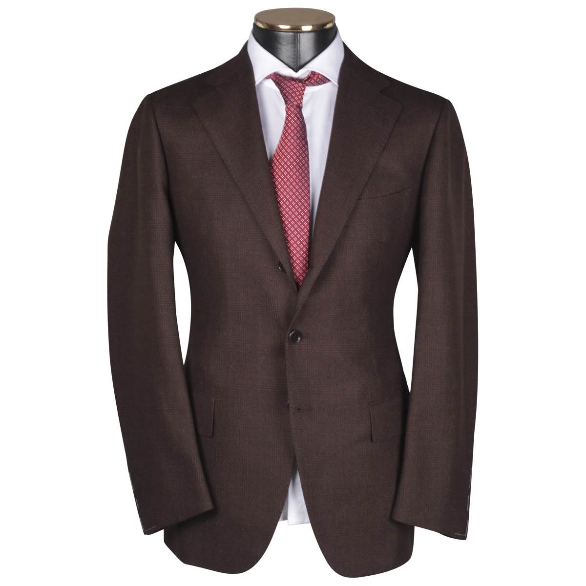 Cesare Attolini CESARE ATTOLINI Brown Wool Suit Brown 000