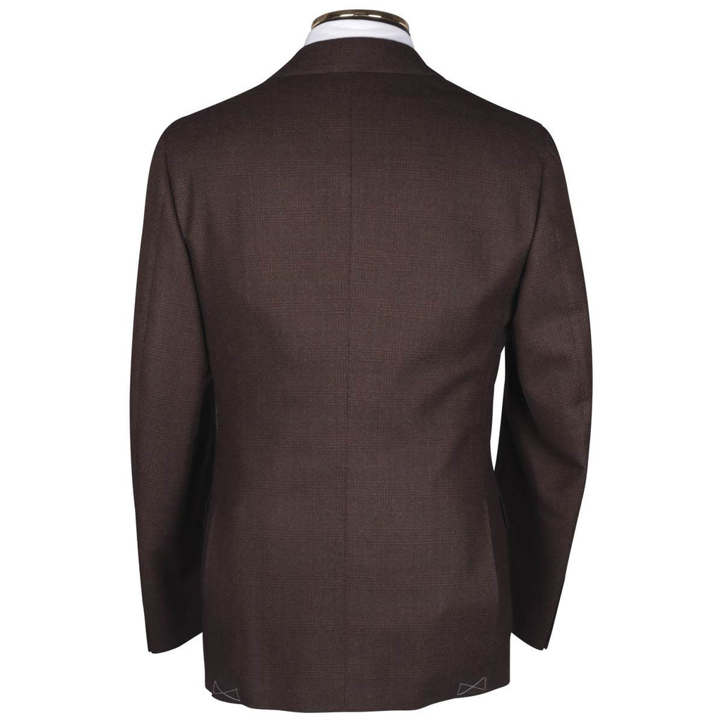 CESARE ATTOLINI Brown Wool Suit