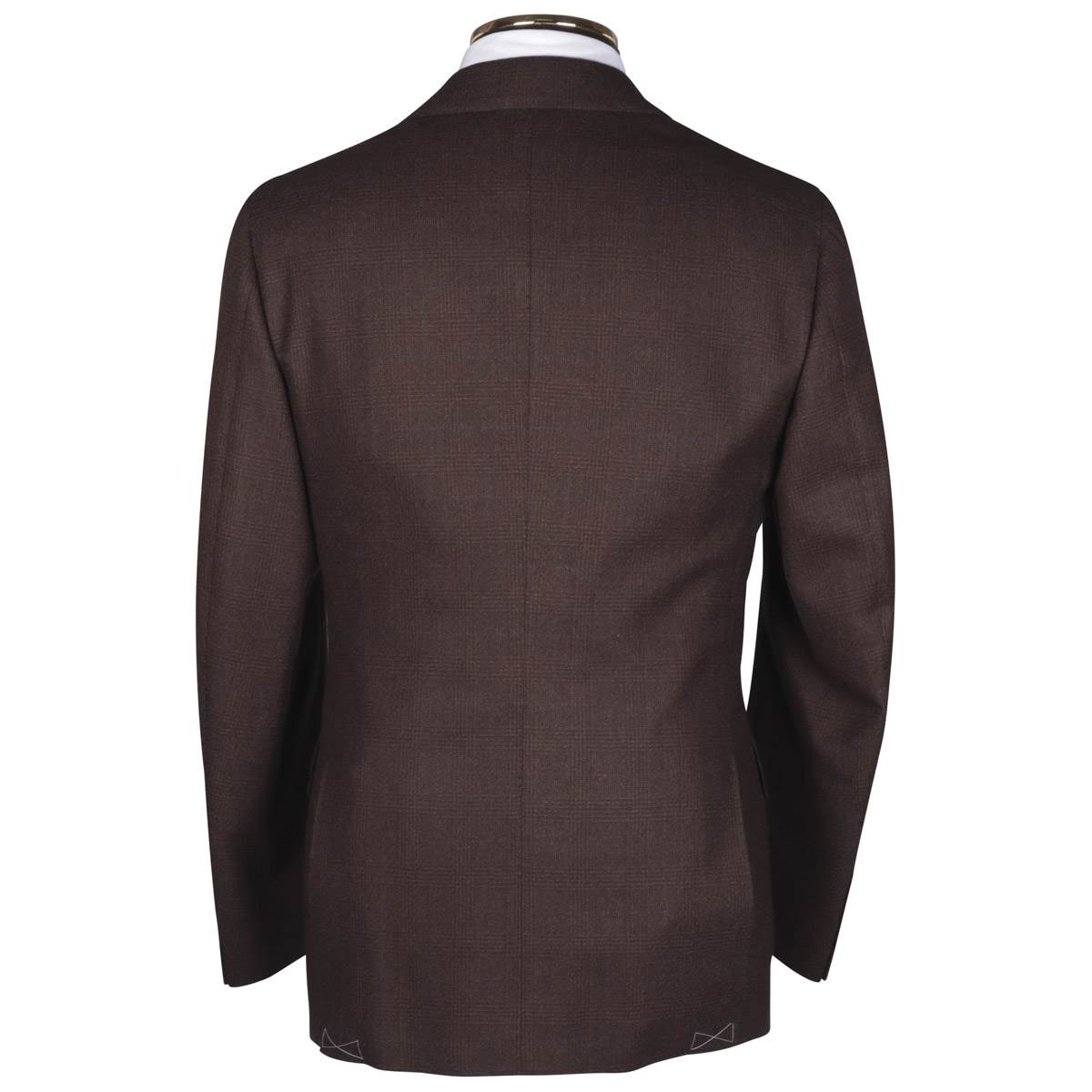 CESARE ATTOLINI Brown Wool Suit