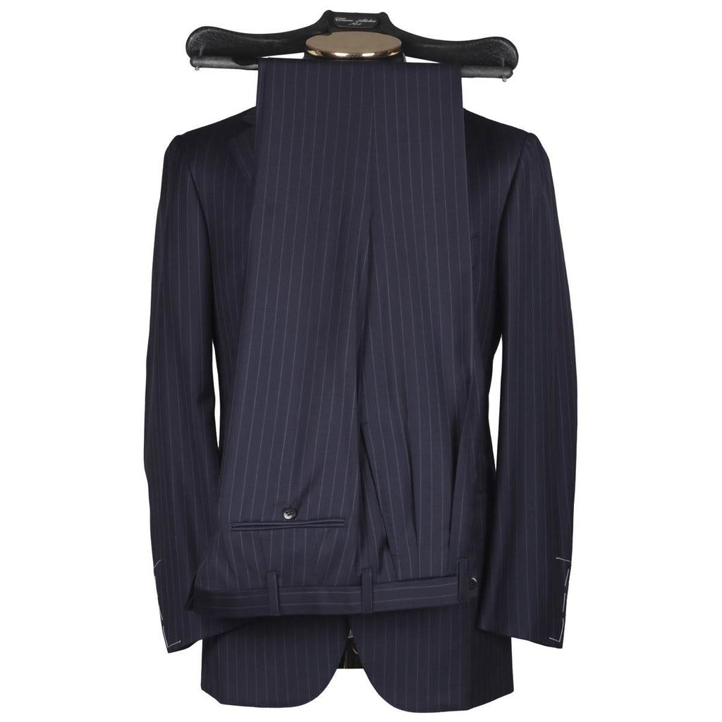 CESARE ATTOLINI Blue Wool 110's Suit